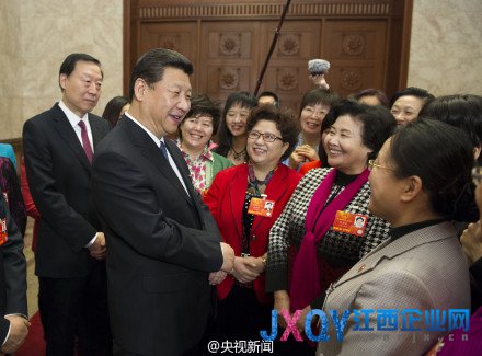 習近平江蘇代表團參加審議：婦女是“半邊天”