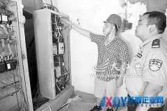 私接外線不裝電表 龍鑫源大酒店竊電被抓現行